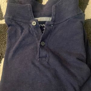 Men’s navy polo shirt